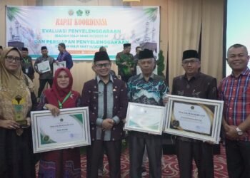 Pemko Bukittinggi Raih Tiga Penghargaan Inovasi Layanan Haji Embarkasi Padang 2025