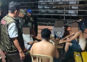 Main Domino hingga Larut Malam, Anak Kos di Padang Ditegur Satpol PP