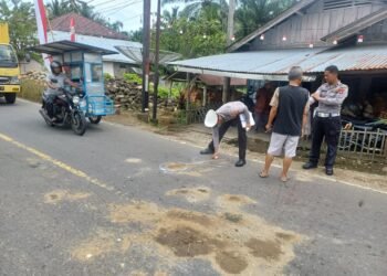 Nahas, Kakak Beradik Tewas dalam Kecelakaan Motor vs Truk di Pasaman Barat