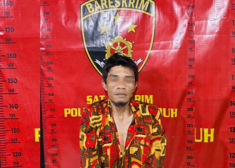 Pelaku curanmor berinisial Y diamankan polisi setelah buron setahun lebih. Foto: Polres Payakumbuh