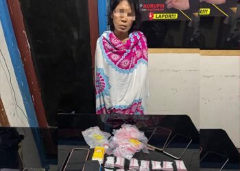 Ibu Rumah Tangga di Pesisir Selatan Ditangkap, 70 Gram Sabu-Sabu Disita