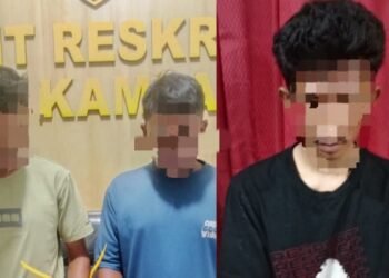 Tiga Pengedar Sabu-Sabu di Riau Diringkus Polisi