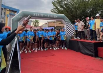 Meriah! Fun Run 5 Km Warnai Dies Natalis ke-3 Universitas Metamedia Padang