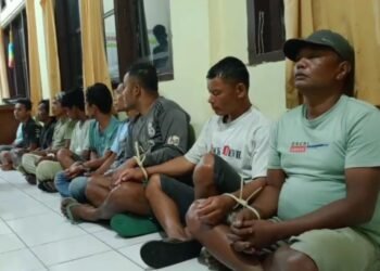 Polisi Tangkap 15 Pelaku Tambang Emas Ilegal di Pasaman, Satu Diduga Pemodal