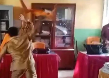 Viral Video Cekcok Guru SD, Kursi Dibanting hingga Adu Fisik, Diduga Dipicu Pengurangan Jam Mengajar