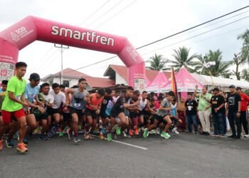 Ratusan Peserta Meriahkan Marathon 10K Karang Taruna Nan Caredek di Kota Pariaman