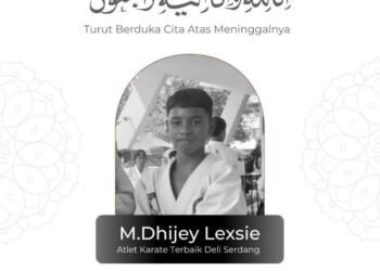 M Dhijey Lexsie, Atlet Karate Asal Deli Serdang Tewas Kecelakaan di Tol Padang–Sicincin