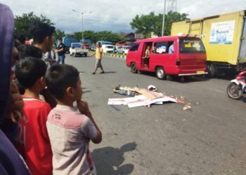 Kakek Nenek Asal Dharmasraya dan Cucu Tersenggol Truk di Padang, Nenek Tewas