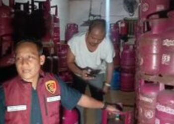 Gudang Oplosan LPG Bersubsidi di Pekanbaru Digerebek Polisi, Tiga Pelaku Ditangkap