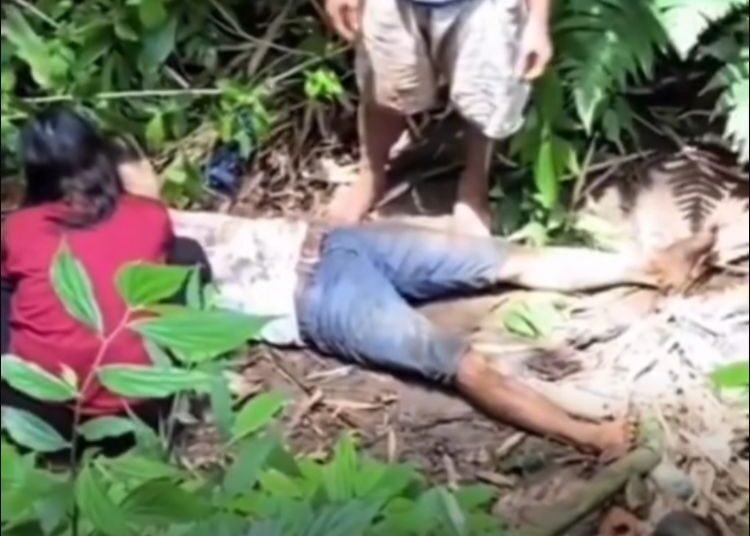 Pemuda berinsial A (26) kabur dari warga saat menongkrong di rumah pacarnya, K (18), siswi SMA, di Nagari Situjuah Batua, Kecamatan Situjuah Limo Nagari, Limapuluh Kota, pada Senin (6/10) sekitar pukul 12.00 WIB. Foto: IST