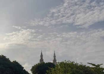 Prakiraan Cuaca Sumbar Hari Ini, Berawan hingga Hujan Ringan