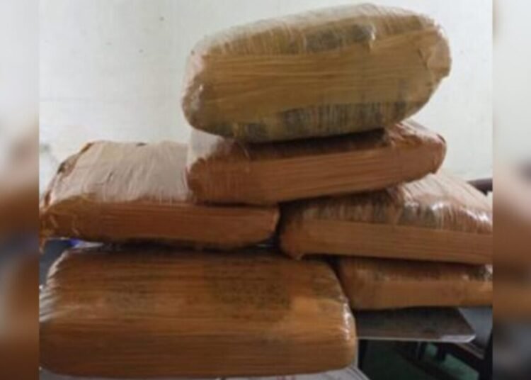 Petugas Avsec BIM berhasil menggagalkan upaya pengiriman 7 kilogram ganja melalui jalur udara pada Sabtu (11/10/2025) sekitar pukul 06.30 WIB.