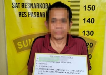 Polisi Sita 60 Paket Sabu-Sabu dari Terduga Pengedar di Pasaman Barat