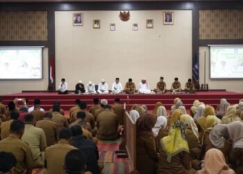 Perkuat Spirit Ketakwaan, ASN Pemko Payakumbuh Ikuti Pengajian Bersama Syaikh Nayif Al-‘Utaibi