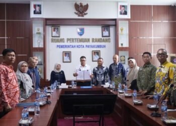 Pemko Payakumbuh Tandatangani Perjanjian Kerja Sama Optimalisasi Pemungutan Pajak Pusat dan Daerah