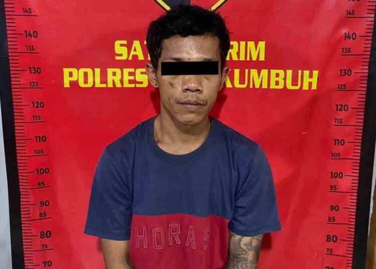 Polisi menangkap pelaku pencuri inisial J (31) di sebuah gudang yang beralamat di Kelurahan Ibuh, Kecamatan Payakumbuh Barat, Payakumbuh, pada Sabtu (18/10). Foto: Polres Payakumbuh