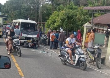 Tabrakan Maut di Jalan Payakumbuh-Padang, 1 Tewas dan 1 Kritis