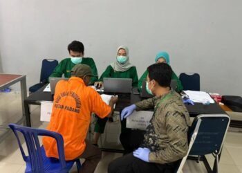 80 Warga Binaan Rutan Kelas IIB Padang Suspek TBC