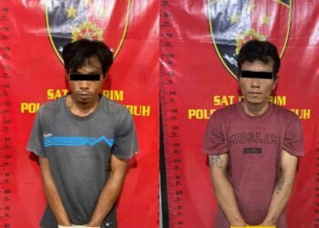 Dua Pria di Payakumbuh Ditangkap Polisi Usai Curi 2 Velg Mobil
