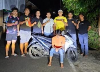 Tiga Pelaku Pencurian Motor Ditangkap di Pesisir Selatan