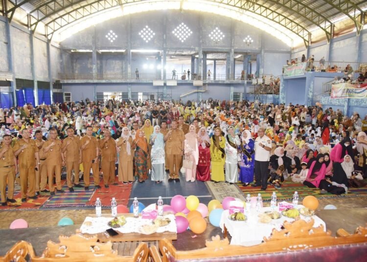 Wali Kota Pariaman Yota Balad membuka Lomba Kreativitas PAUD 2025 diikuti 1.500 anak