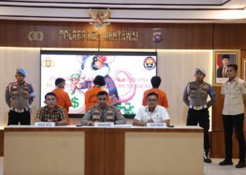 Polisi Tahan Tiga Perangkat Desa di Mentawai Terkait Korupsi APBDes, Rugikan Negara Rp1,1 Miliar