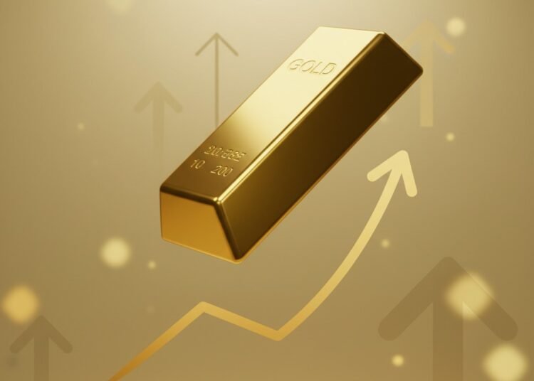 Ilustrasi emas. Foto: Ilustrasi AI