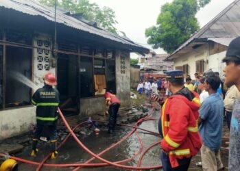 Terbakar, Empat Rumah di Padang Rusak Berat