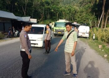 Tabrakan Beruntun Tiga Kendaraan di Solok, Seorang Gadis Meninggal Dunia