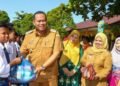 Wali Kota Pariaman Salurkan Bantuan Sembako untuk 550 Siswa Terdampak Banjir dan Kurang Mampu