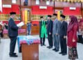 Wakil Wali Kota Pariaman Lantik Empat Pejabat Eselon II