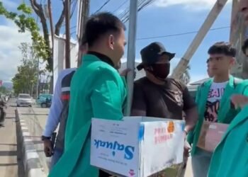 Viral Mahasiswa Cekcok dengan Pria Bermasker saat Galang Donasi di Padang