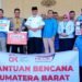 FK-IJK Sumbar Serahkan Bantuan Rp244 Juta untuk Korban Banjir Bandang dan Longsor di Sumbar
