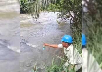 Dugaan Air Sungai di Dharmasraya Menghitam Akibat Limbah, PT TKA Buka Suara