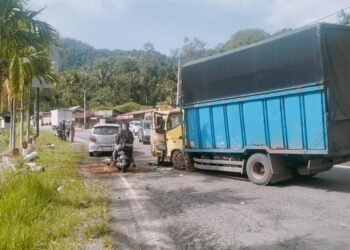 2 Truk Tabrakan di Solok, Sopir Remaja Diduga Mengantuk, Tak Punya SIM