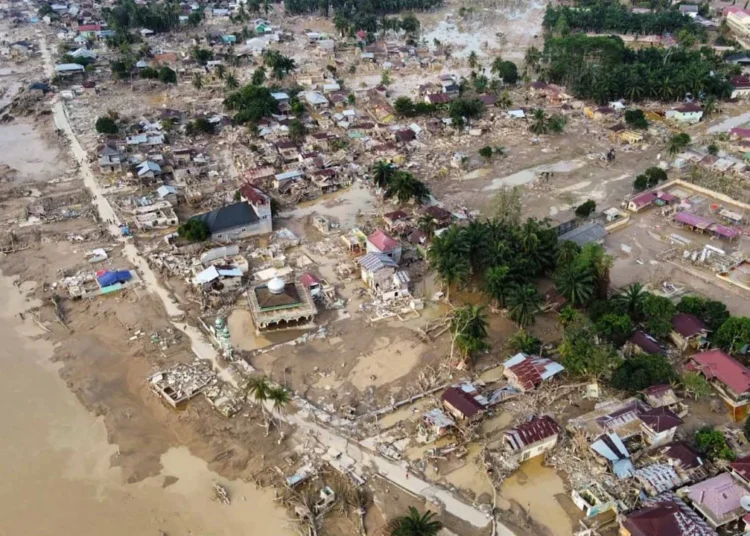 Aceh Tamiang luluh lantak diterjang banjir bandang pada akhir November 2025. Foto: IST
