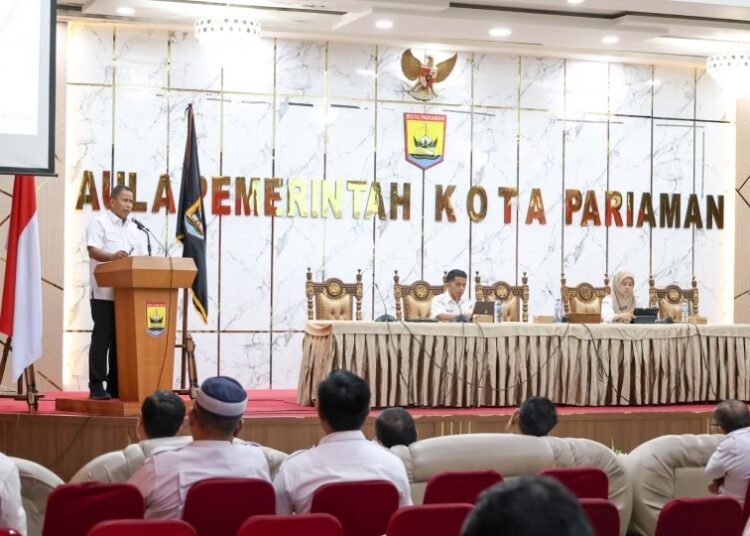 Pemerintah Kota Pariaman melalui Badan Perencanaan Pembangunan Daerah (Bappeda) menggelar Orientasi Penyusunan Rencana Kerja Pemerintah Daerah (RKPD) Tahun 2027 di Aula Balaikota Pariaman, Rabu (14/1/2026).