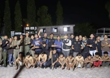 Belasan Remaja Diduga Hendak Tawuran Diamankan di Padang