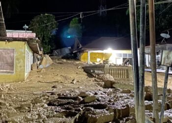 Galodo Terjang Agam Dini Hari, Sejumlah Rumah dan Dua Villa Rusak