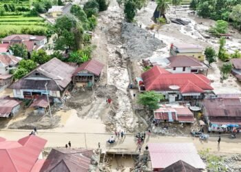 Galodo Terjang Maninjau Agam Saat Pergantian Tahun, Puluhan Rumah dan 5 Hektare Lahan Pertanian Terdampak