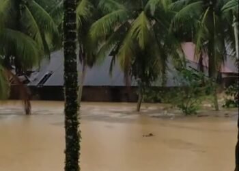 Banjir Nyaris Capai Atap Rumah di Padang Pariaman, Warga Minta Dievakuasi