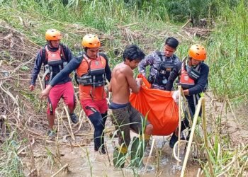 Hanyut di Pasaman Barat, Warga Pasaman Ditemukan Tewas Setelah Hilang 2 Hari