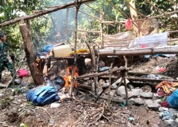 Tim Gabungan Gerebek Tambang Emas Ilegal di Pesisir Selatan, Penambang Kabur