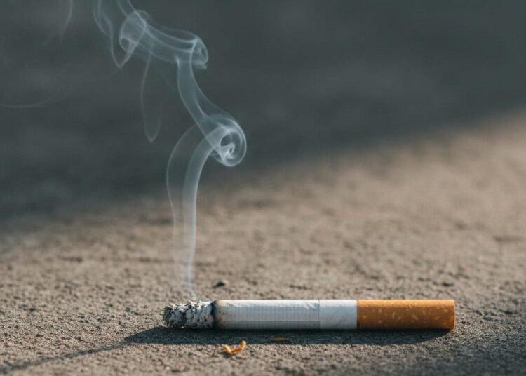 Ilustrasi rokok: Foto: Ilustrasi AI