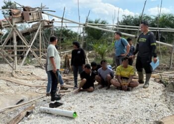 Polisi Tangkap 3 Pelaku Tambang Emas Ilegal di Dharmasraya, Terancam Denda Rp100 Miliar