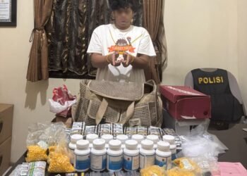 Jual Obat Keras kepada Pelajar, Pria di Limapuluh Kota Ditangkap, 24.223 Butir Disita