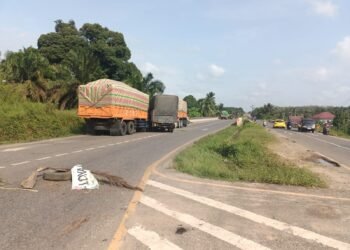 Tiga Orang Luka-Luka Akibat Kecelakaan di Jalan Lintas Sumatera Merangin