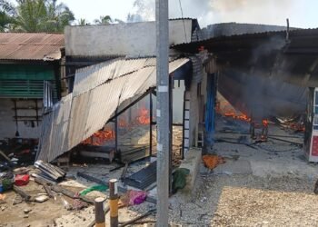 2 Rumah di Pasaman Barat Habis Terbakar, Api dari Kompor yang Ditinggalkan Saat Memasak