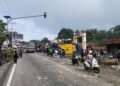 Dua Warga yang Duduk di Warung Jadi Korban Kecelakaan Beruntun di Jalur Padang-Bukittinggi