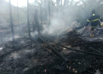 Kebakaran Hanguskan Satu Rumah Warga di Dharmasraya, Diduga Akibat Korsleting Listrik